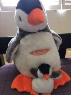 Christmas Sale : Gorgeous Plush Extra Large Penguin Set